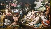 cornelis cornelisz The wedding of Peleus and Thetis oil painting on canvas